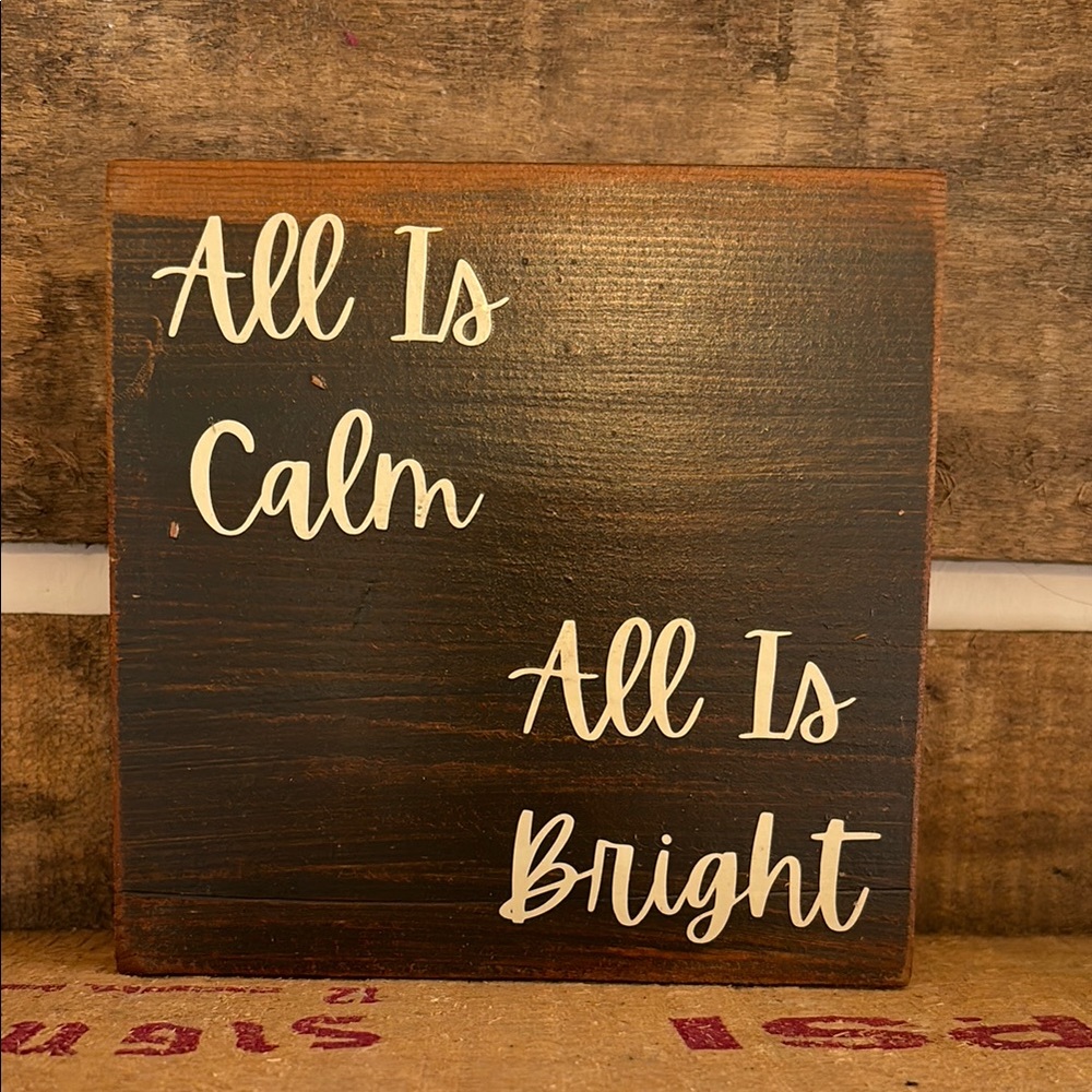 All Is Calm, All Is Bright